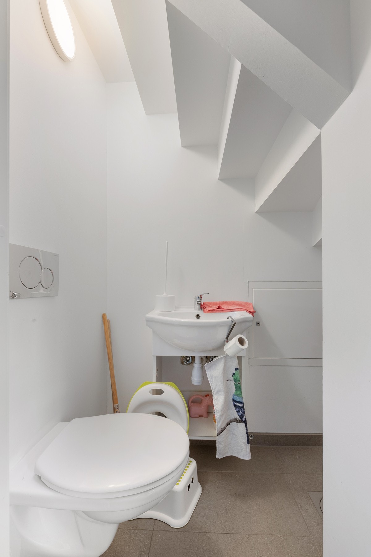 Leiligheten har et eget toalettrom. Galleribilde