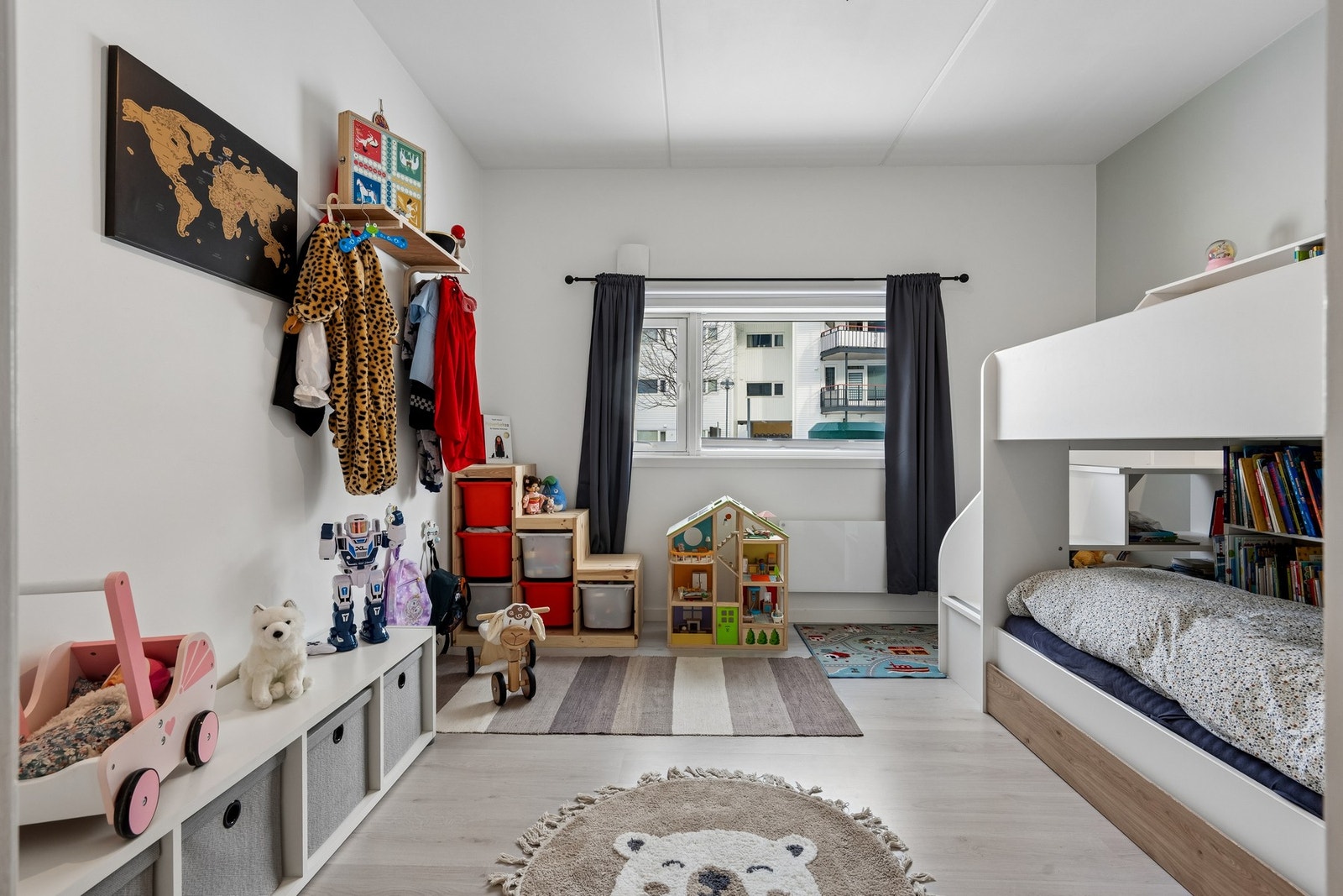 Det største soverommet er barnerommet Galleribilde
