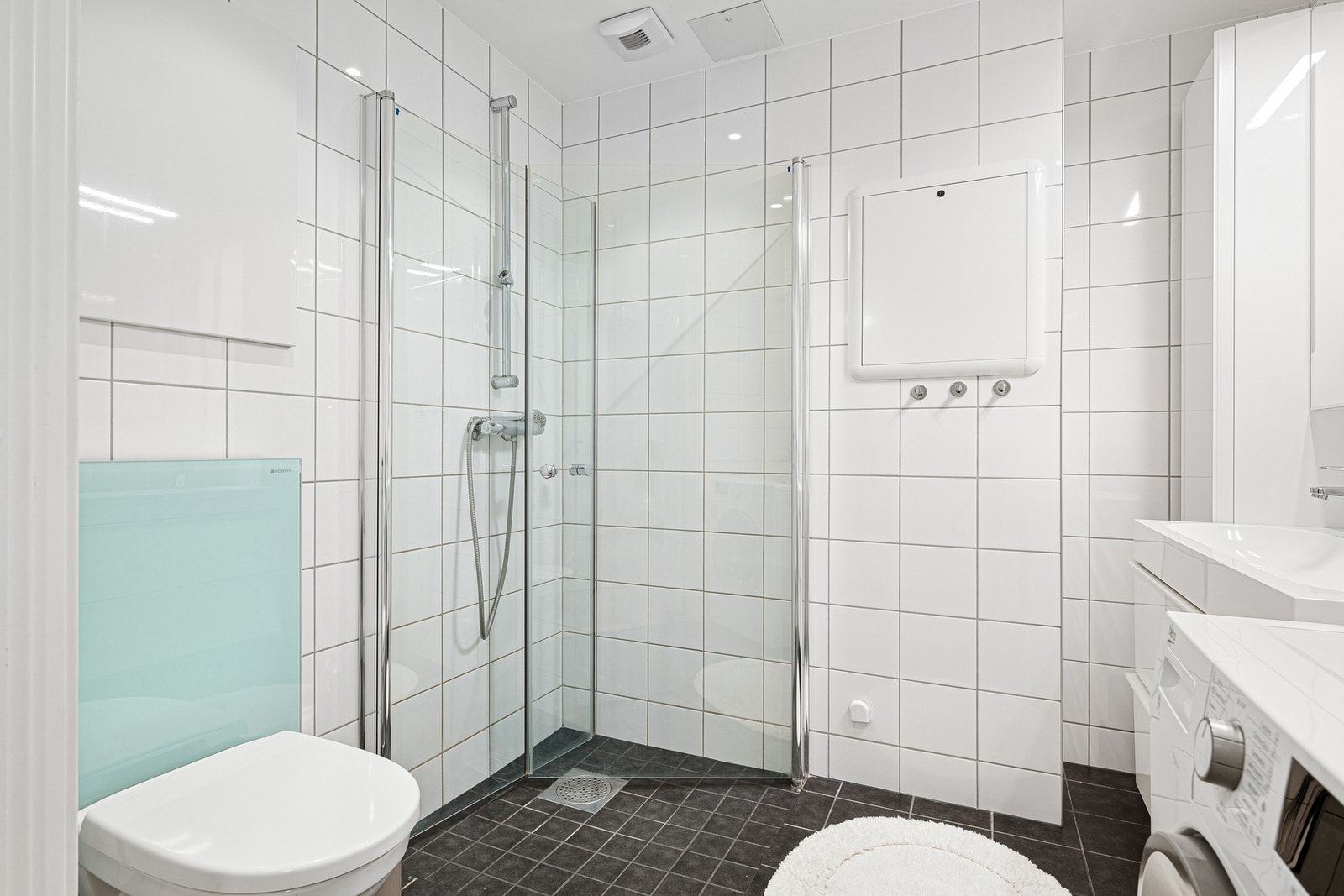 Baderommet ble oppgradert i 2014. Galleribilde
