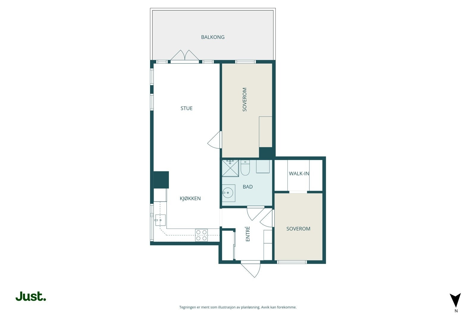 Planskisse. Galleribilde