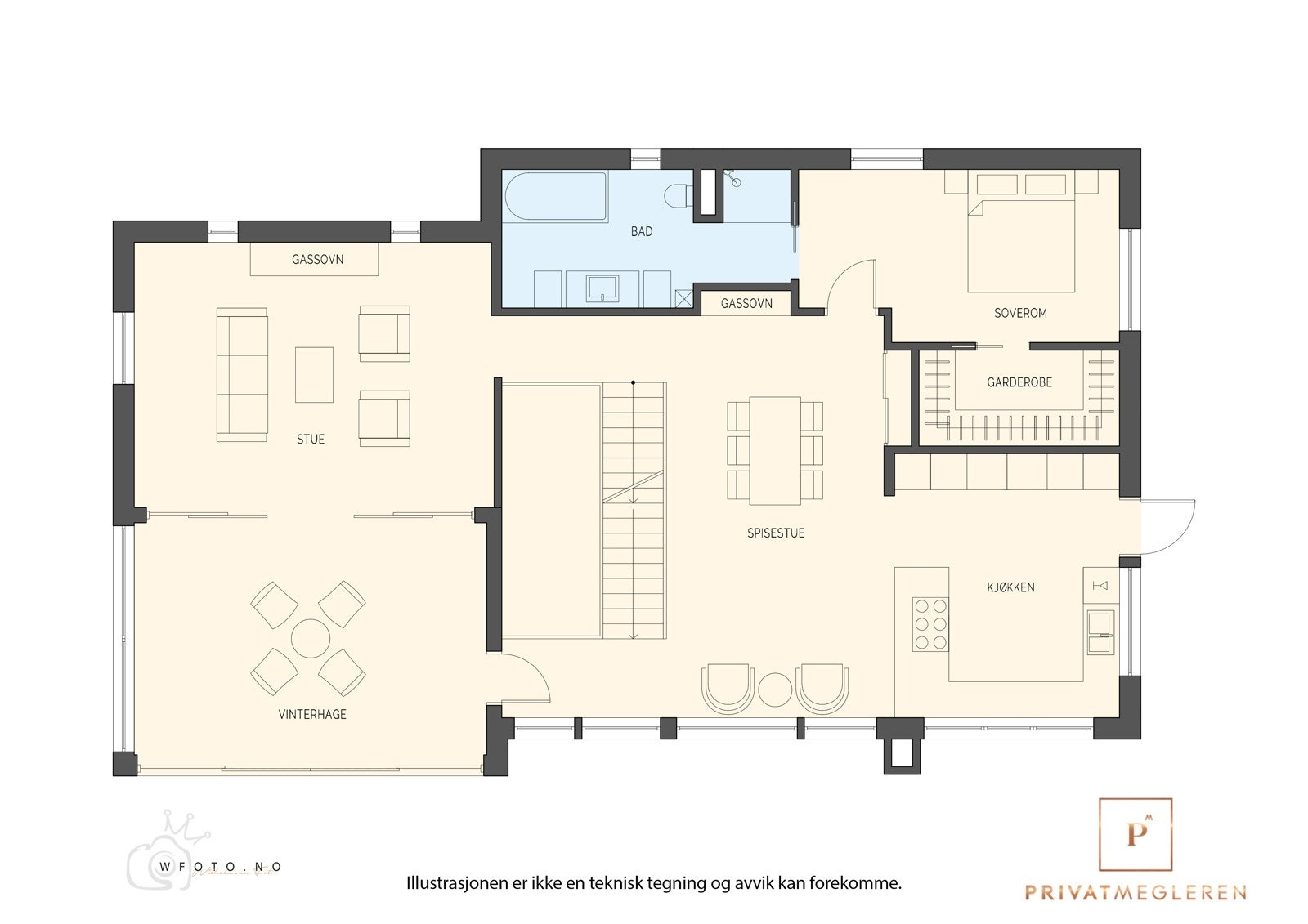 - Plantegning 2.etasje - Galleribilde