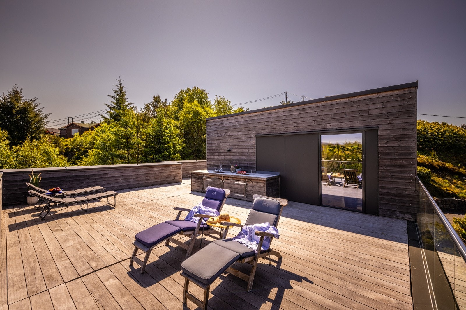 - Takterrasse på 110 kvm - Galleribilde