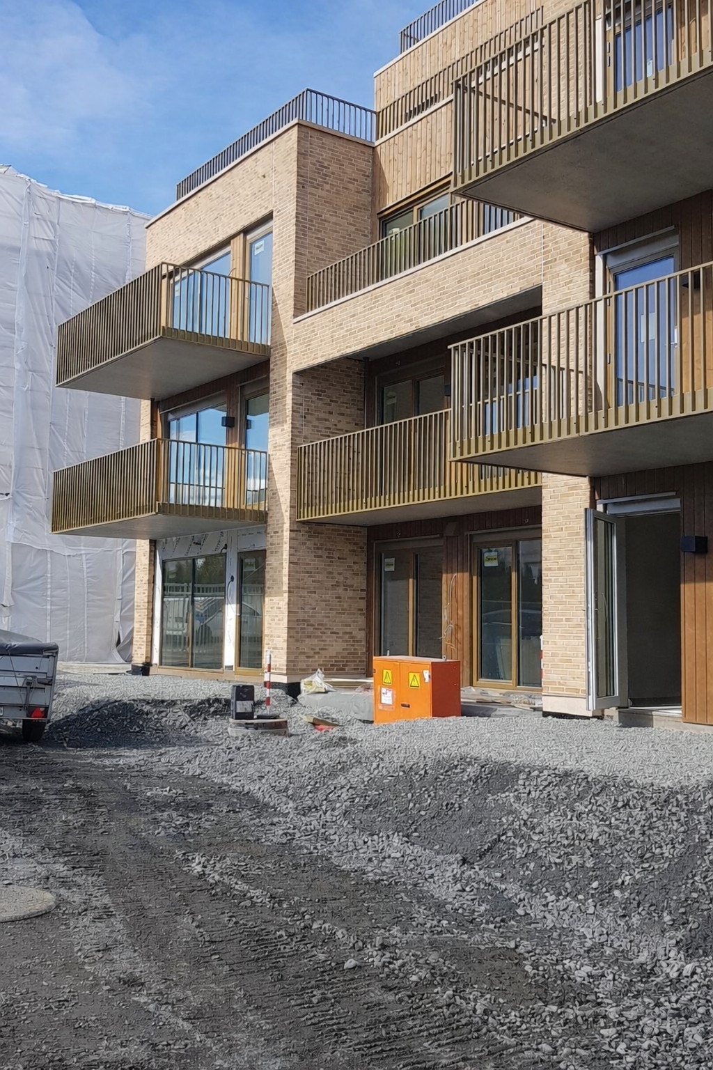 Bilde av progresjon i prosjektet - Ferdigstillelse ca september Galleribilde