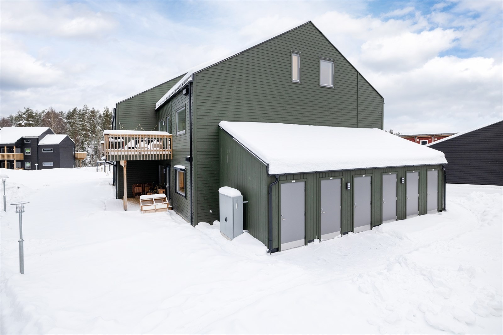 Leiligheten disponerer en utvendig bod. Galleribilde