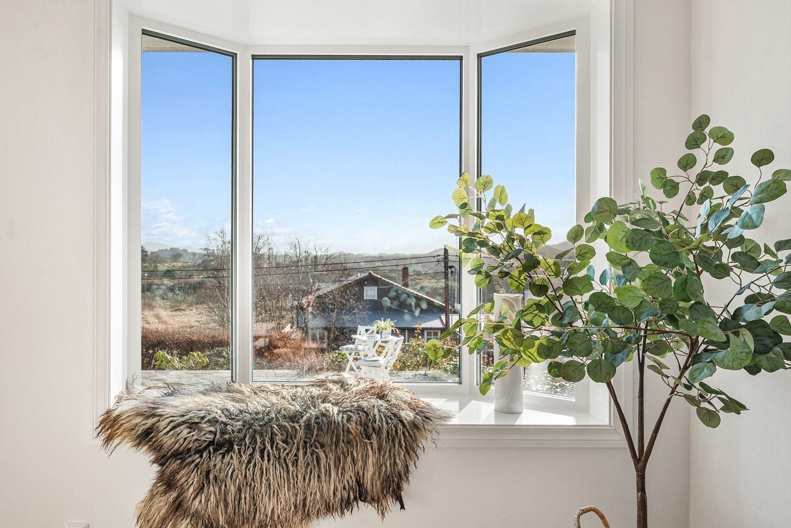 Utsikt fra stue Galleribilde