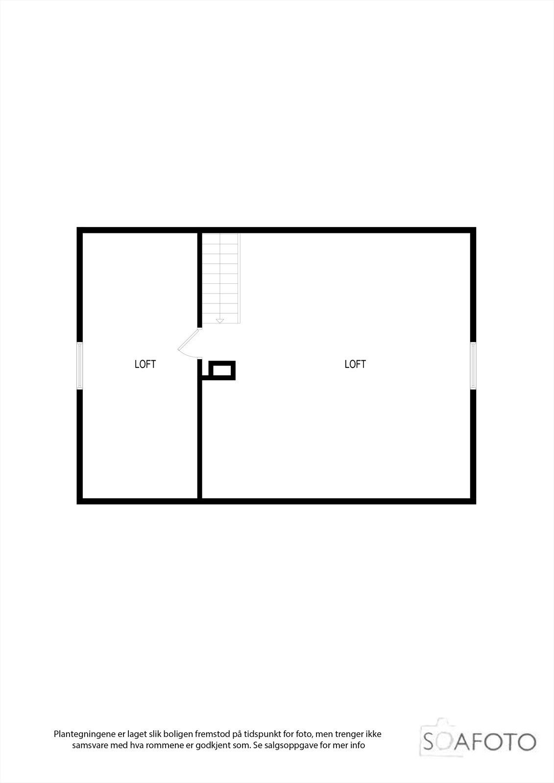 Solåsveien 34, loft Galleribilde