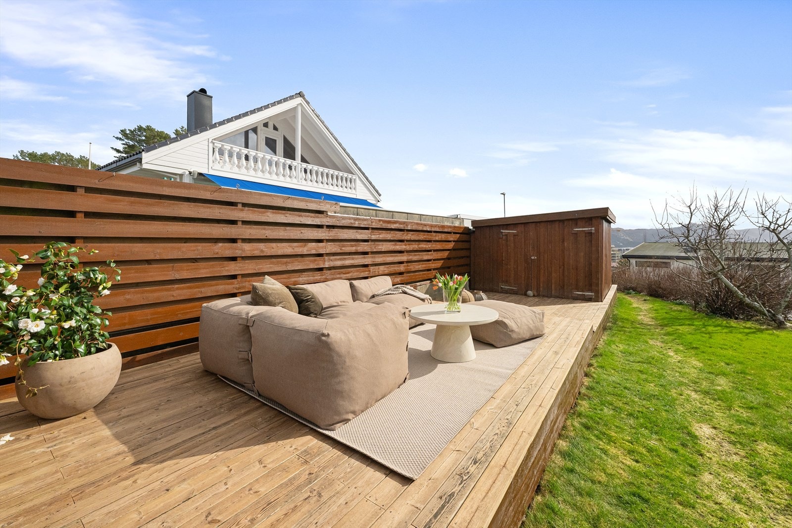 En solrik og kjekk sone Galleribilde