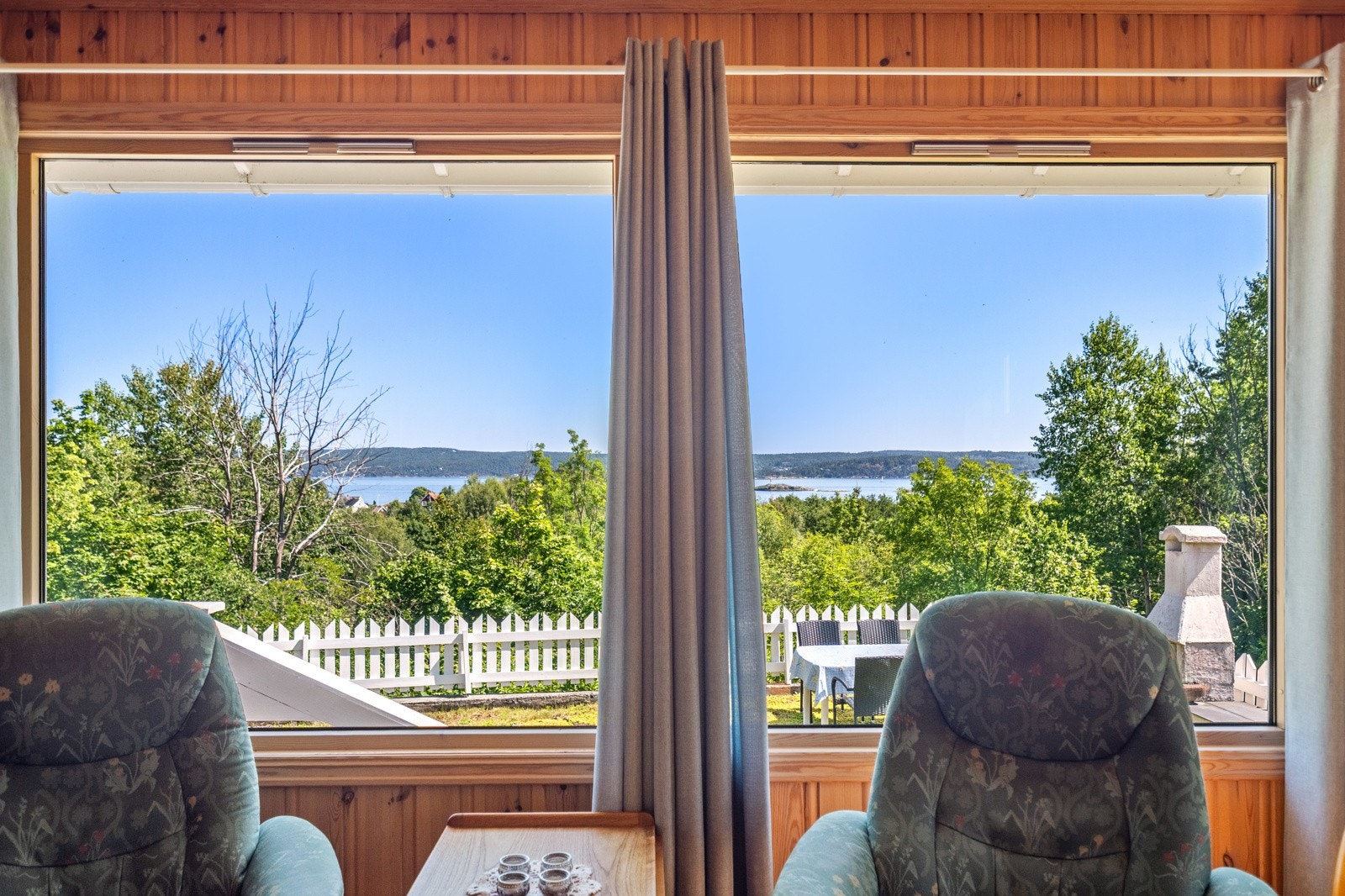 Utsikt fra stuevinduet Galleribilde