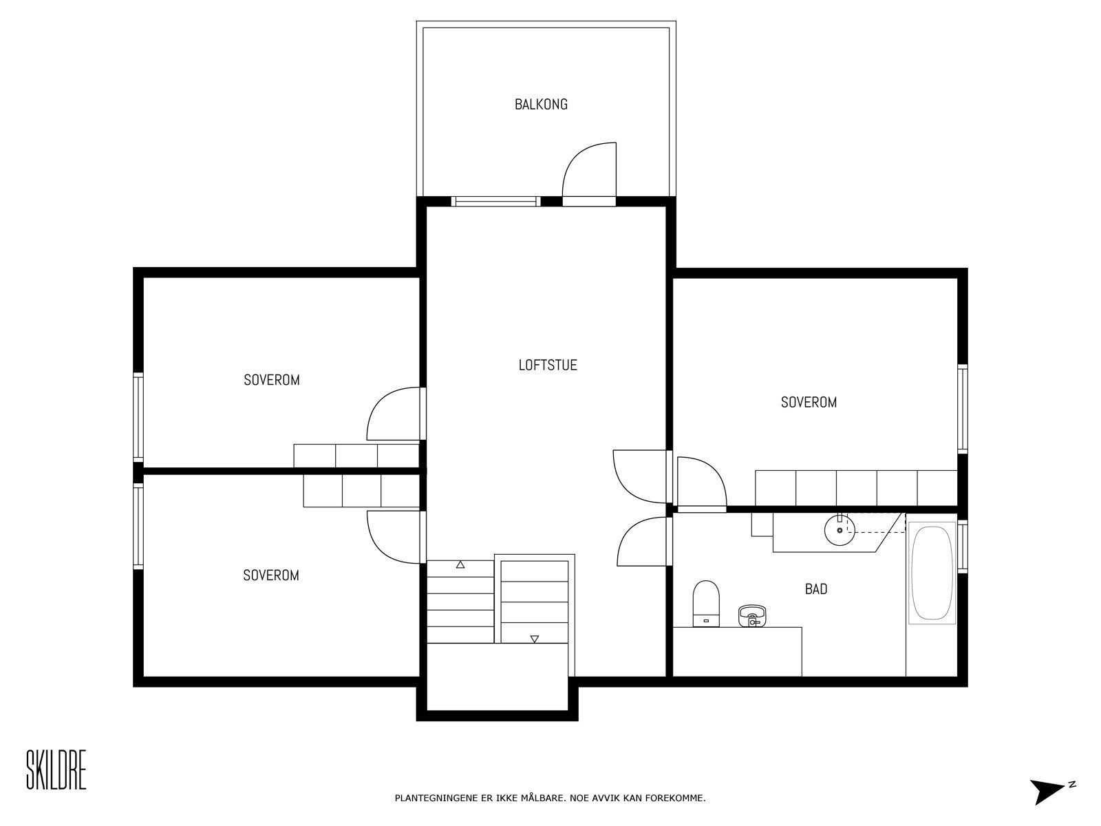 Plantegning 2 etasje Galleribilde