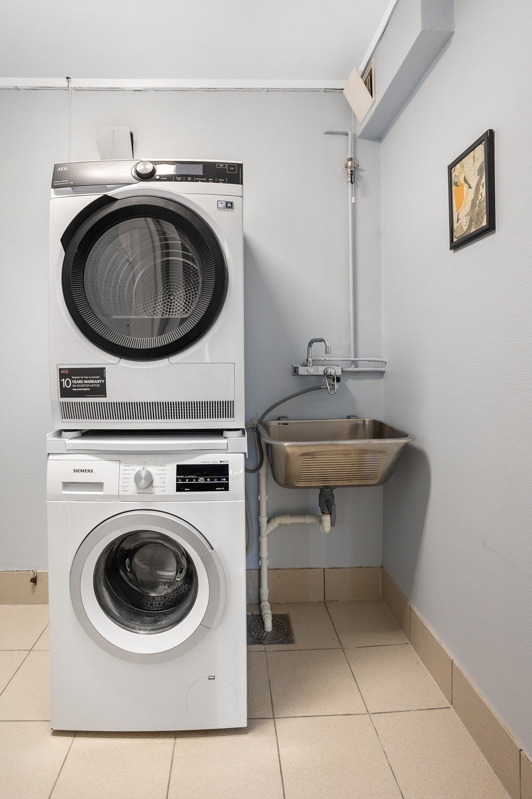 Vaskerom Galleribilde