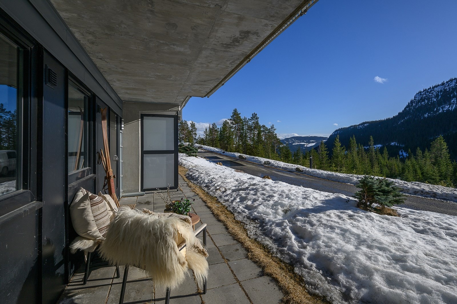 En perfekt sone for å nyte morgenkaffen eller bare trekke frisk fjelluft. Galleribilde
