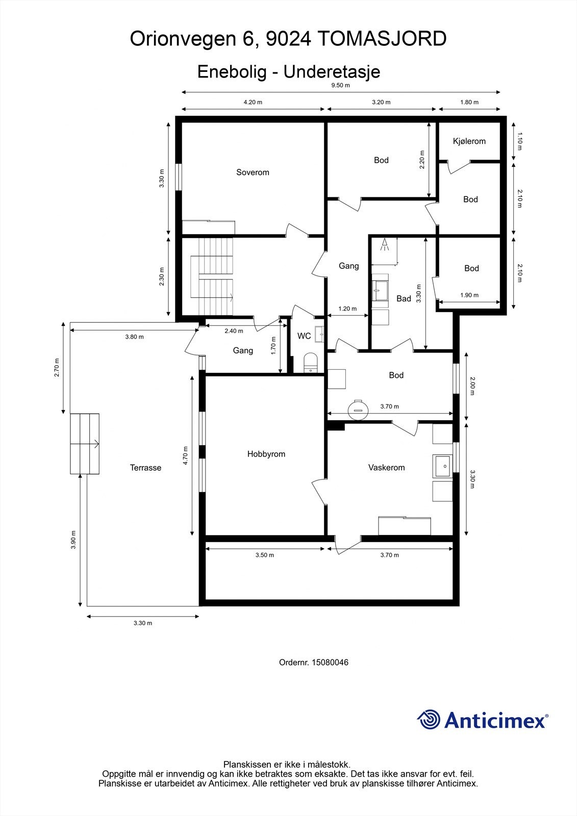 Enebolig - Underetasje Galleribilde