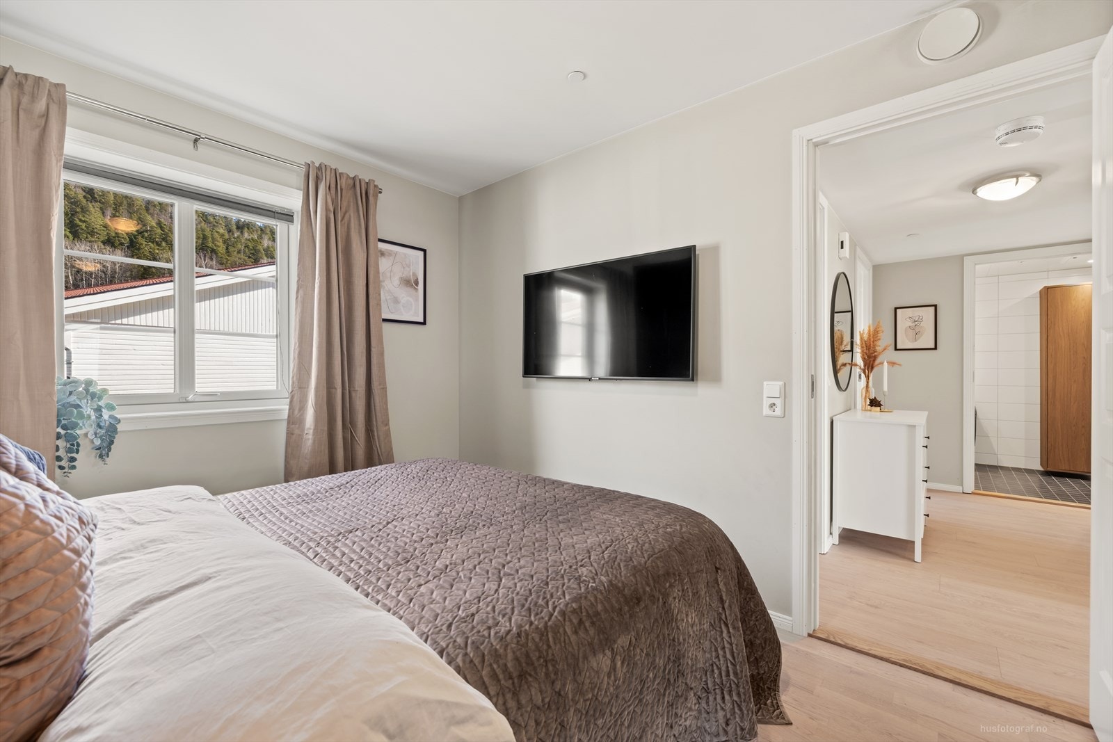 Leiligheten har to soverom av god størrelse. Galleribilde