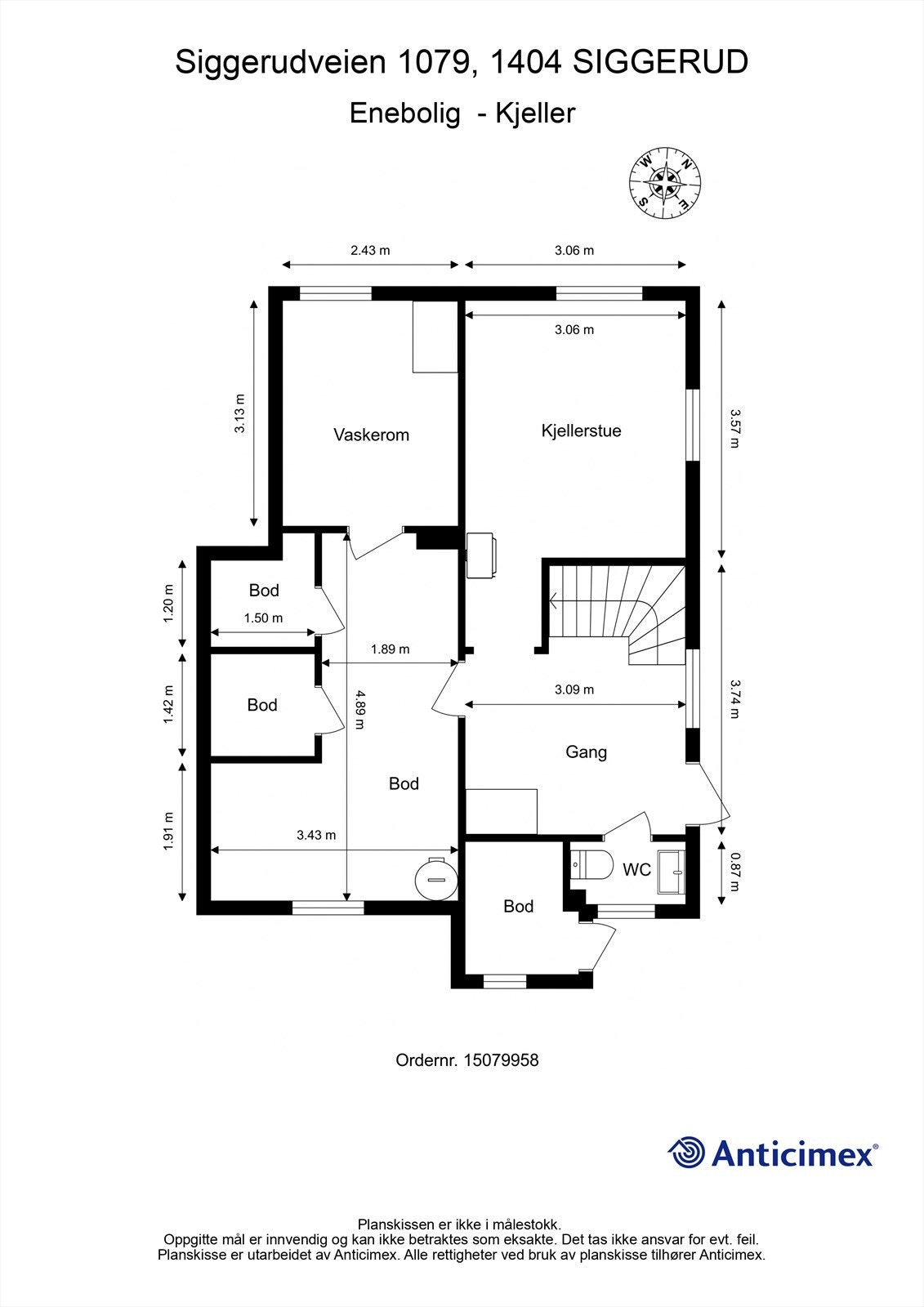 Plantegning - Kjeller Galleribilde