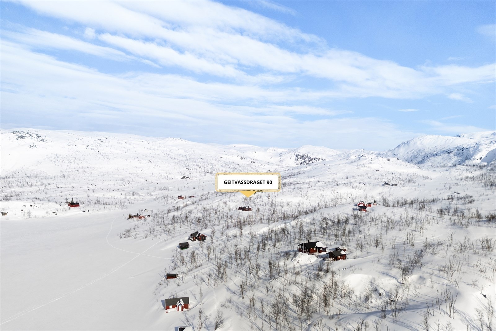 Flott bliggenhet, enkel adkomst via sti på sommer, ski på vinter. Galleribilde