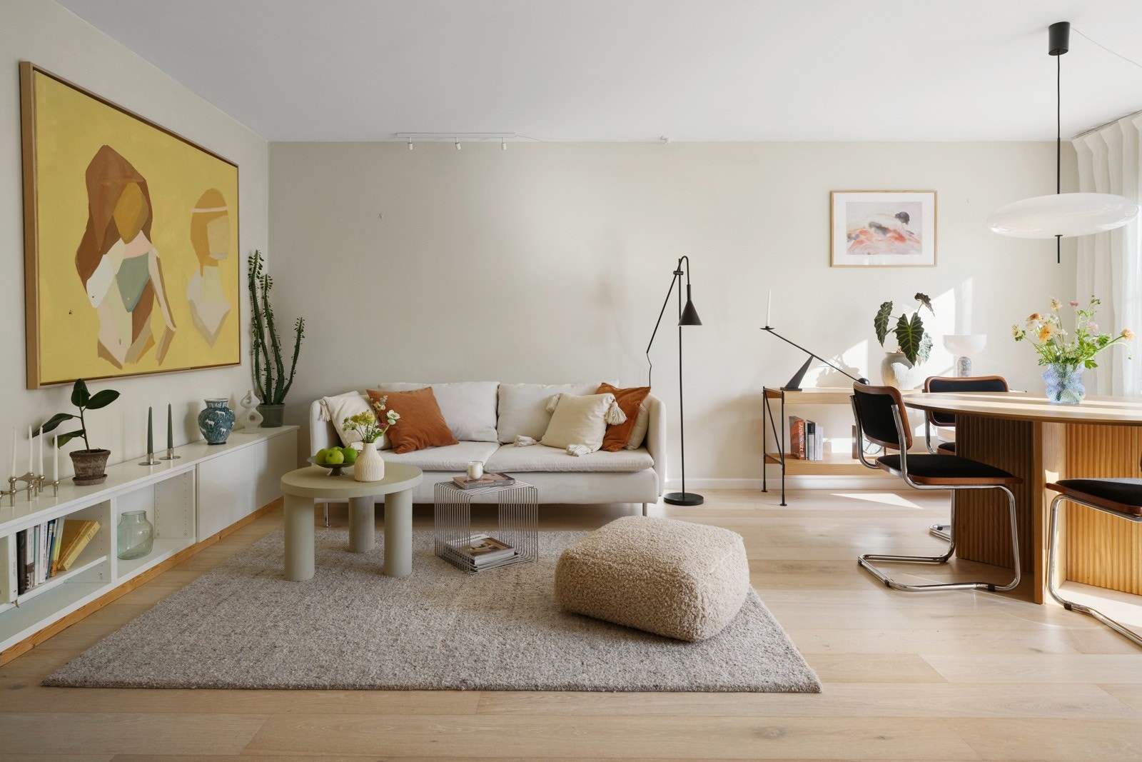 - Svært lys og tiltalende 3-roms selveierleilighet med gjennomgående planløsning og god standard på "beste" Grünerløkka - Galleribilde