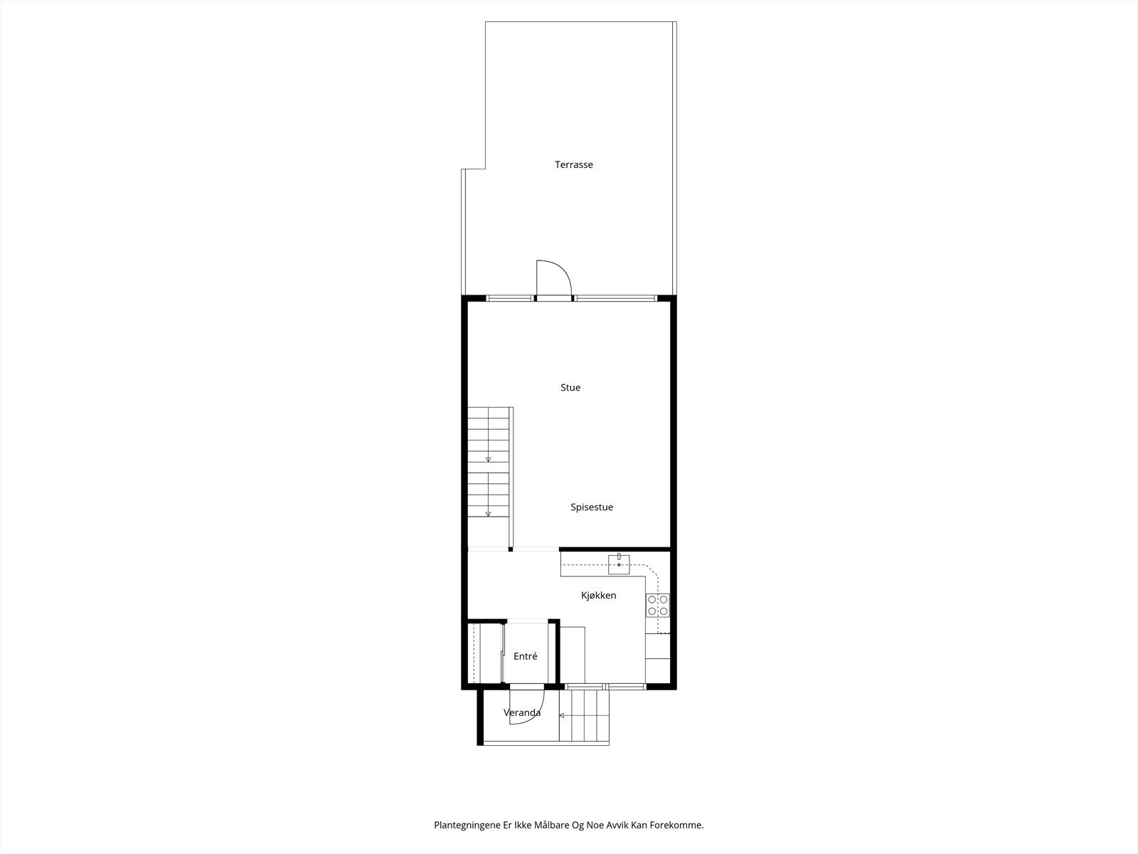 Planskisse første etasje. Galleribilde