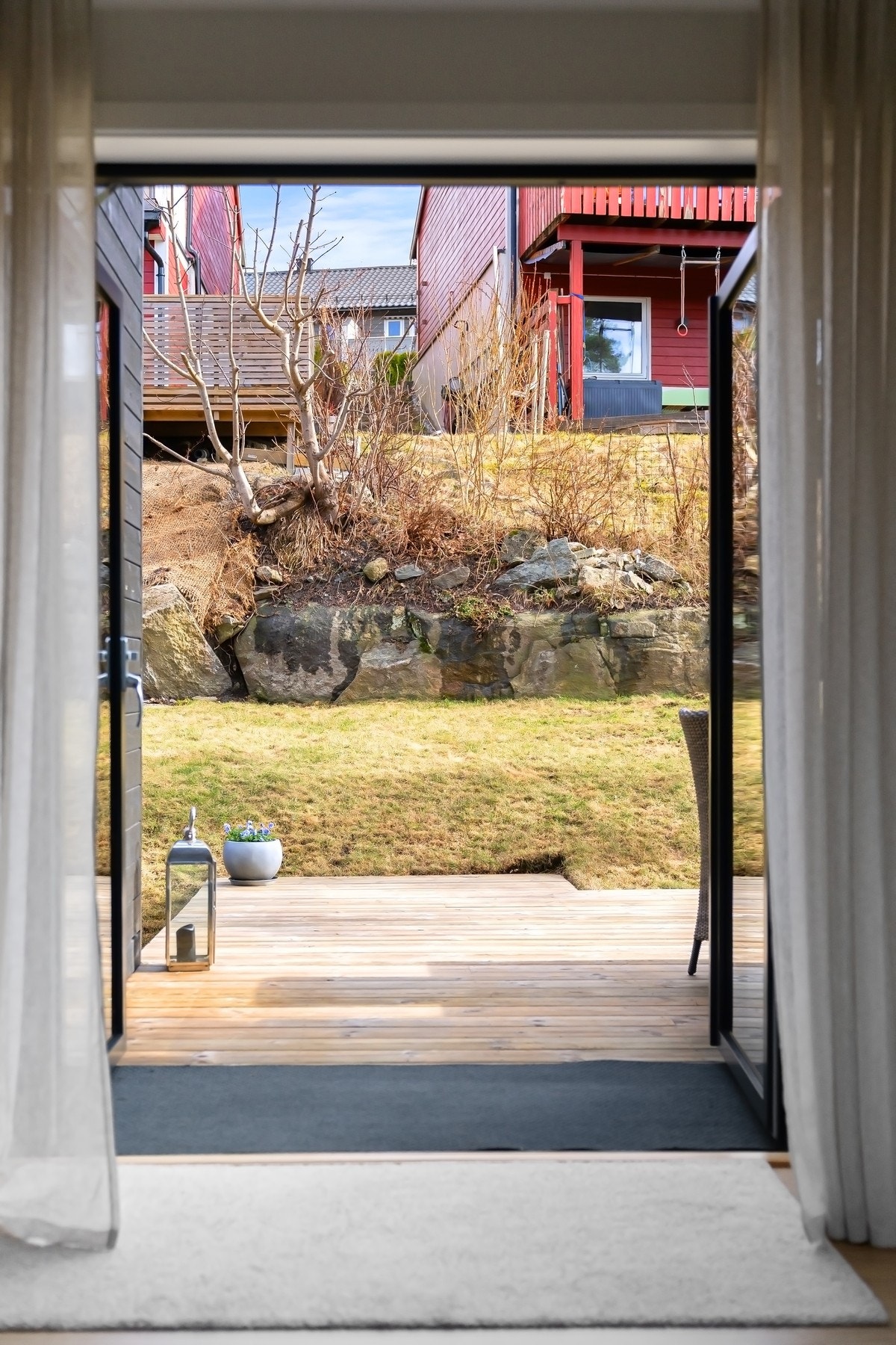 Fra stuen er det direkte adkomst til terrasse Galleribilde