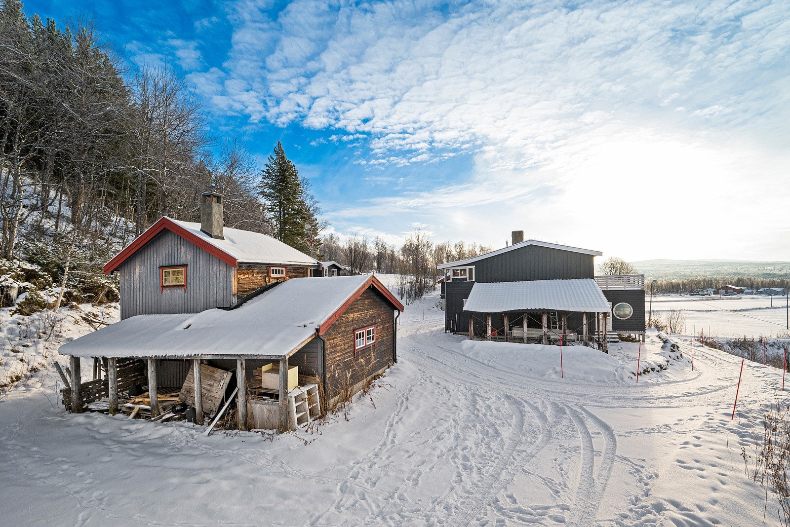 Stor tomt med fin utsikt og gode solforhold. Galleribilde