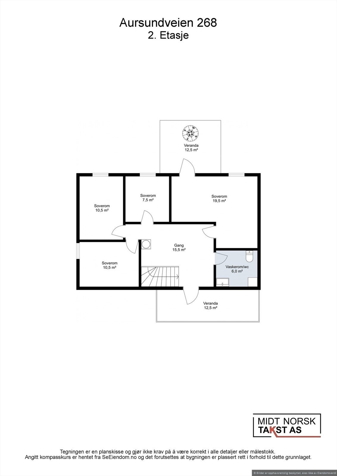 Plantegning 2. etasje. Galleribilde