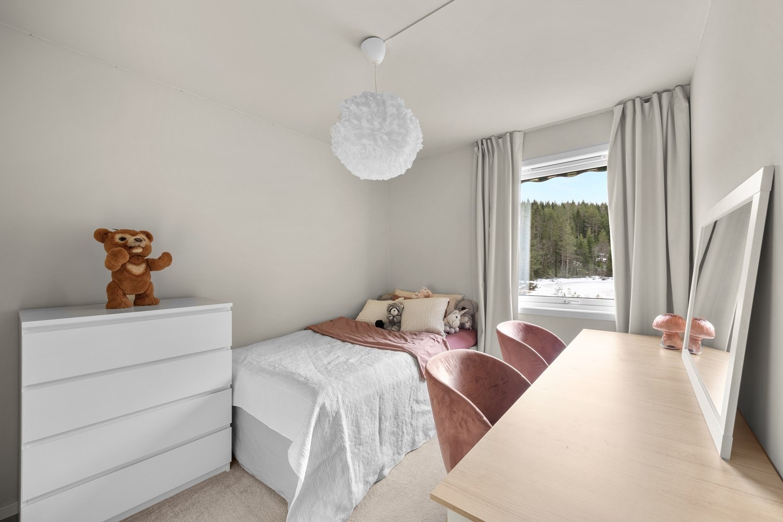 De to andre rommene er også av god størrelse. Galleribilde