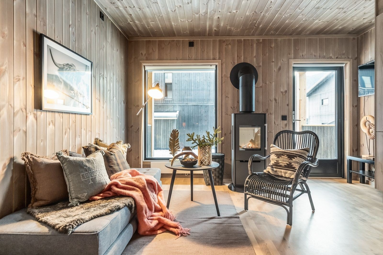 Leiligheten ligger i 1. etasje i hus C. Galleribilde