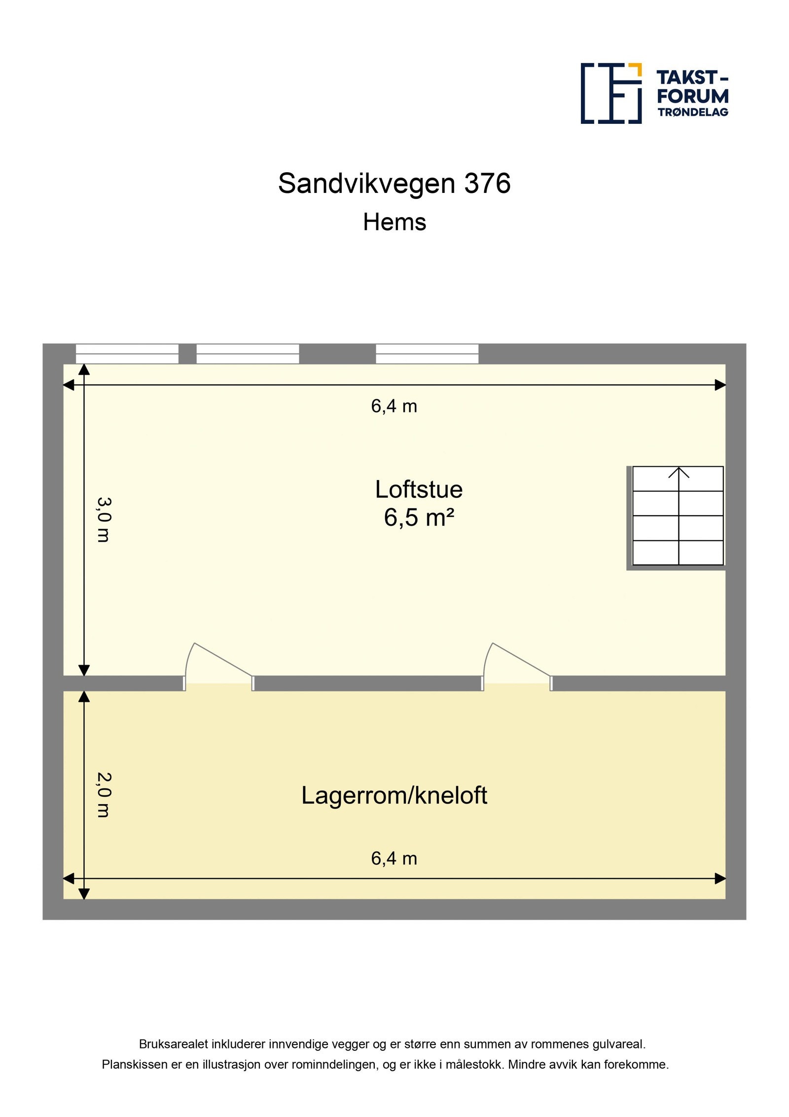 Planskisse hems Galleribilde