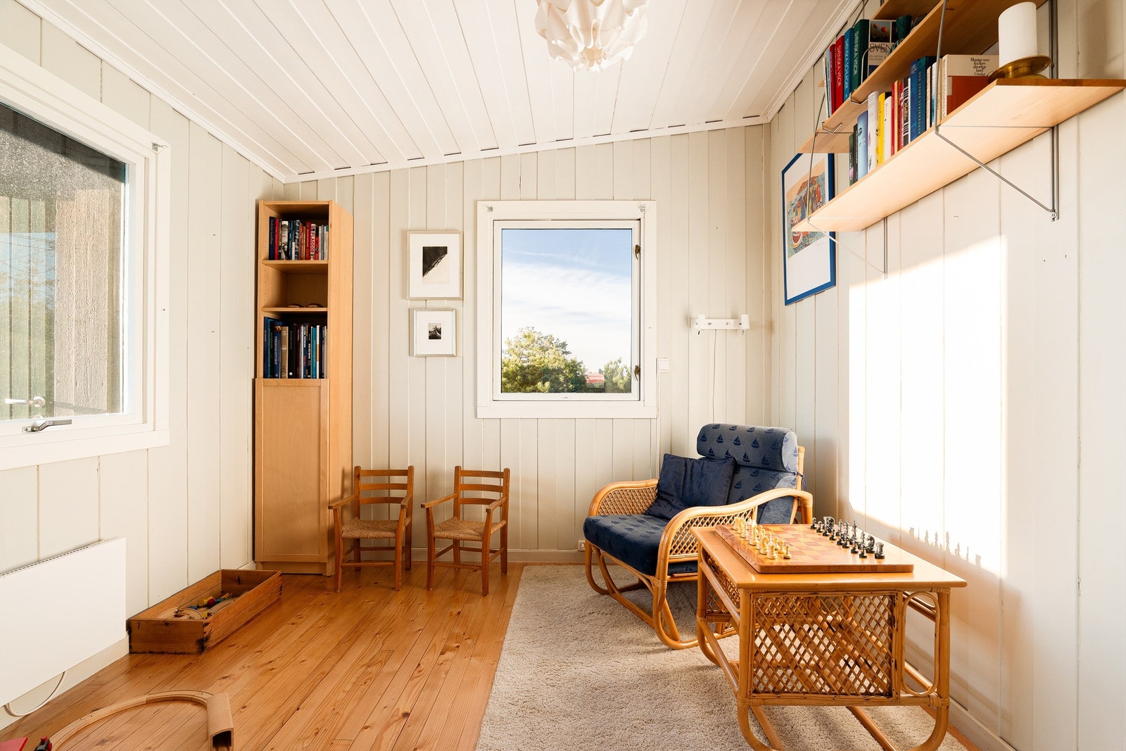 Hyttas opprinnelige hovedsoverom. Galleribilde