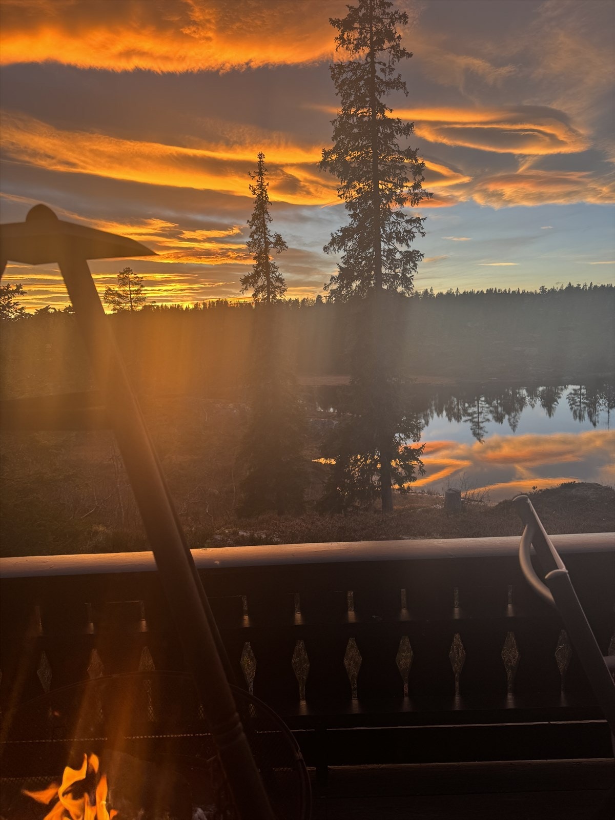 Privat bilde. Her er det bare å nyte! Galleribilde