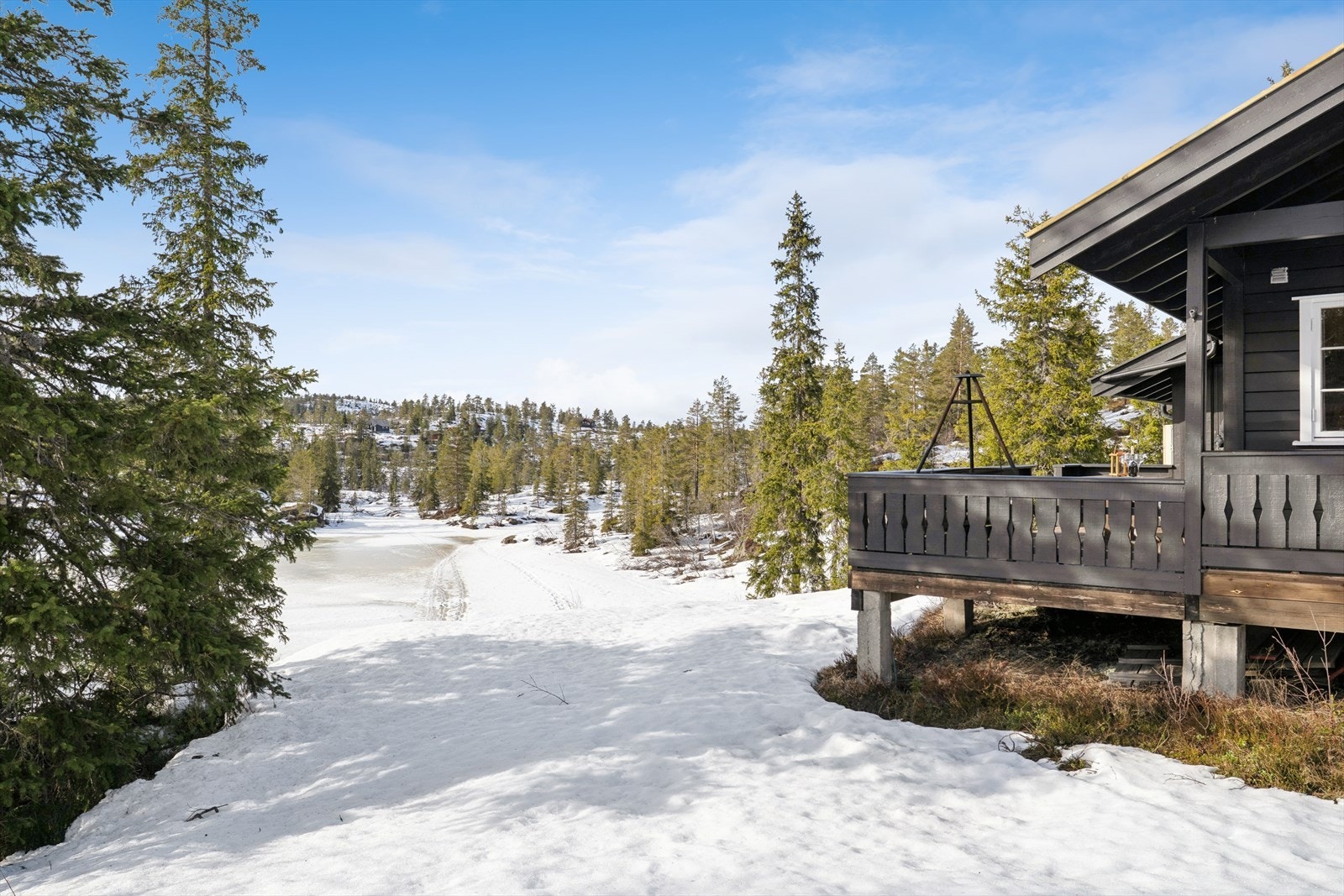 Fin utsikt til Øvre Nipetovatnet. Galleribilde