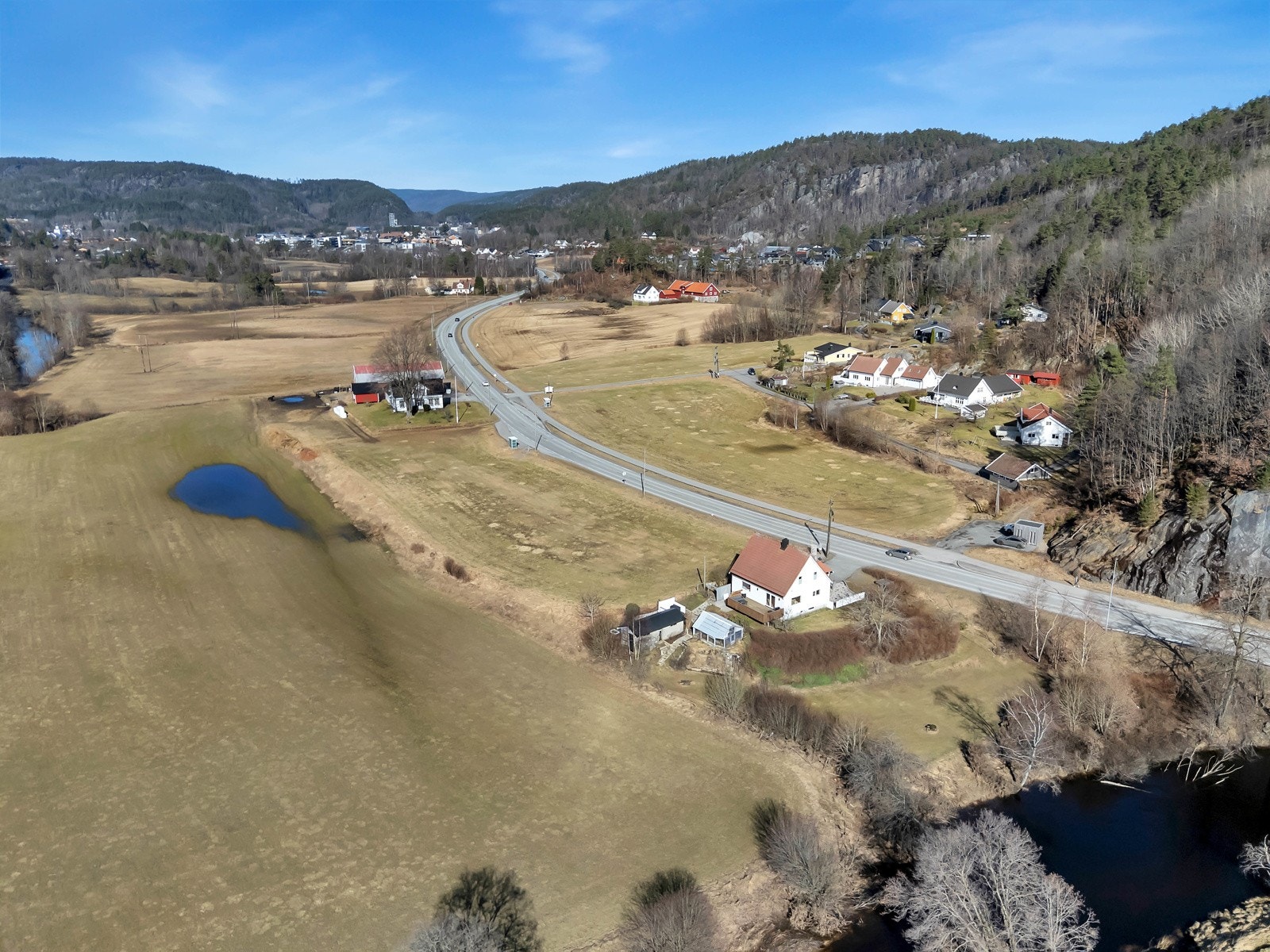 Dronefoto Galleribilde