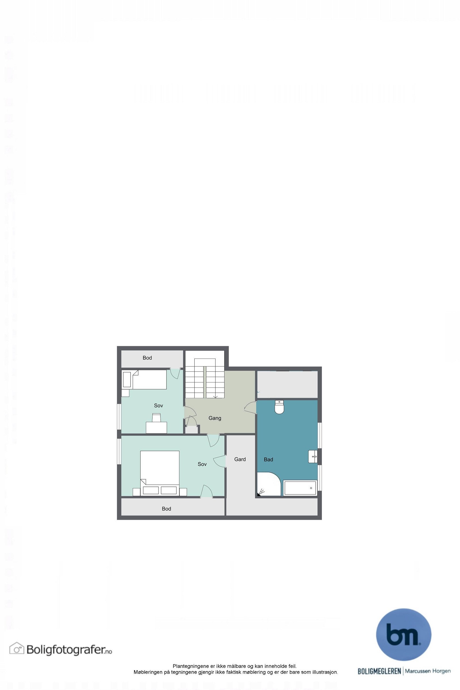 Planløsning 2.etg. Galleribilde