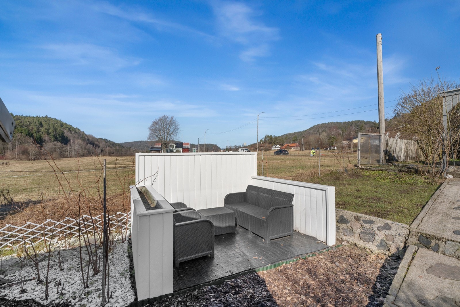 Solrik platting. Galleribilde