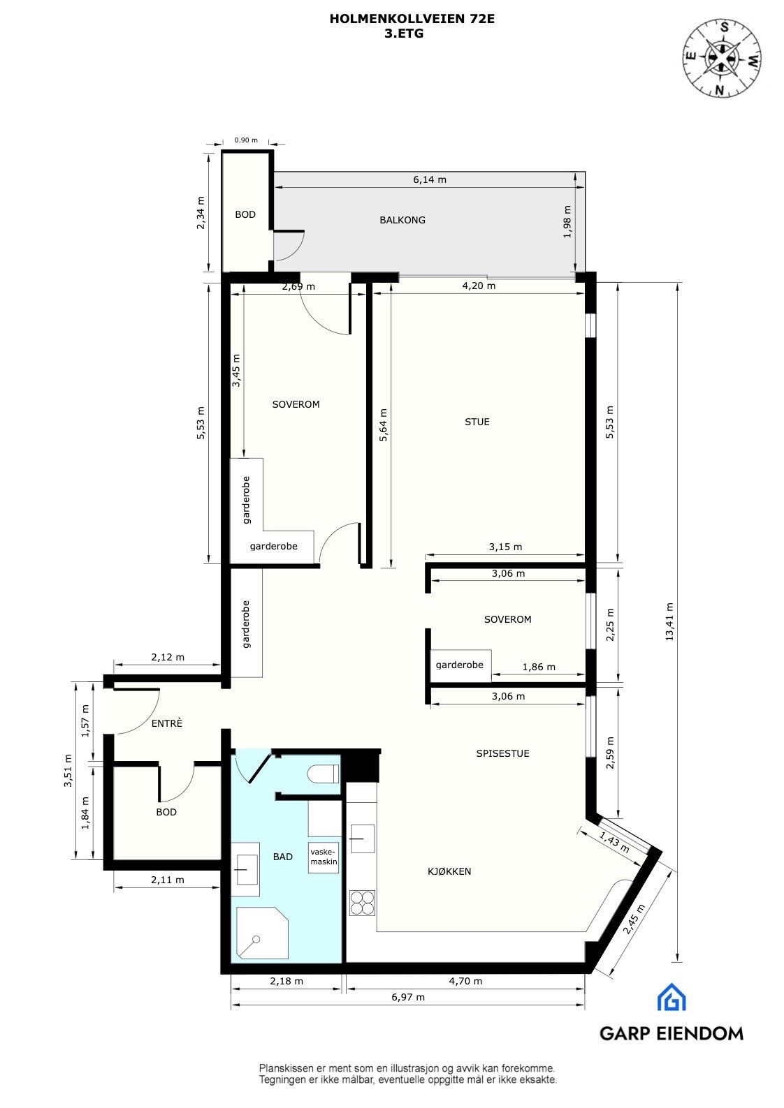 Dagens planløsning Galleribilde