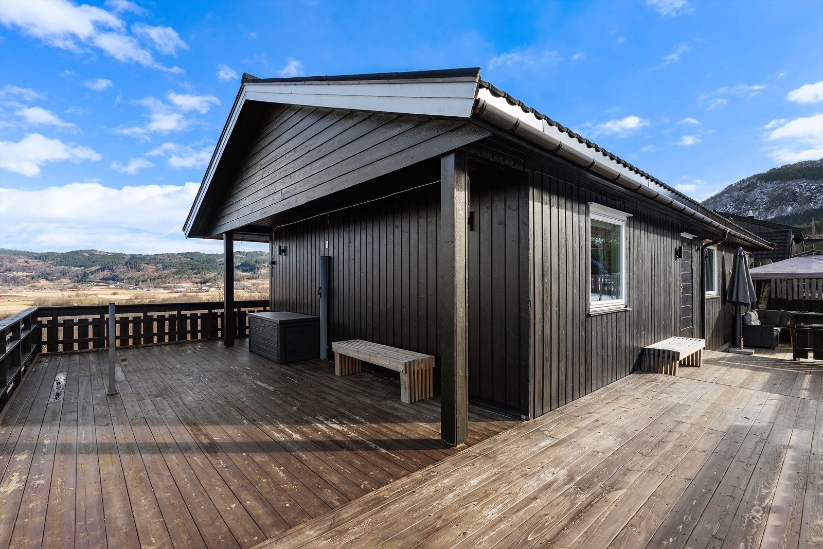 Her har man god plass til både avslapning og lek! Galleribilde