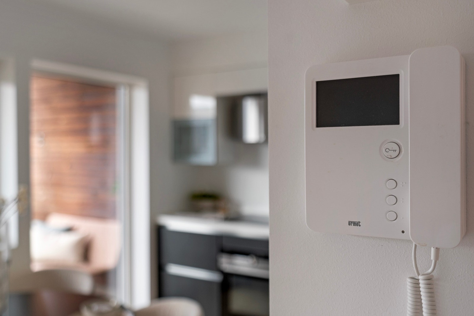 Porttelefon med TV-monitor Galleribilde