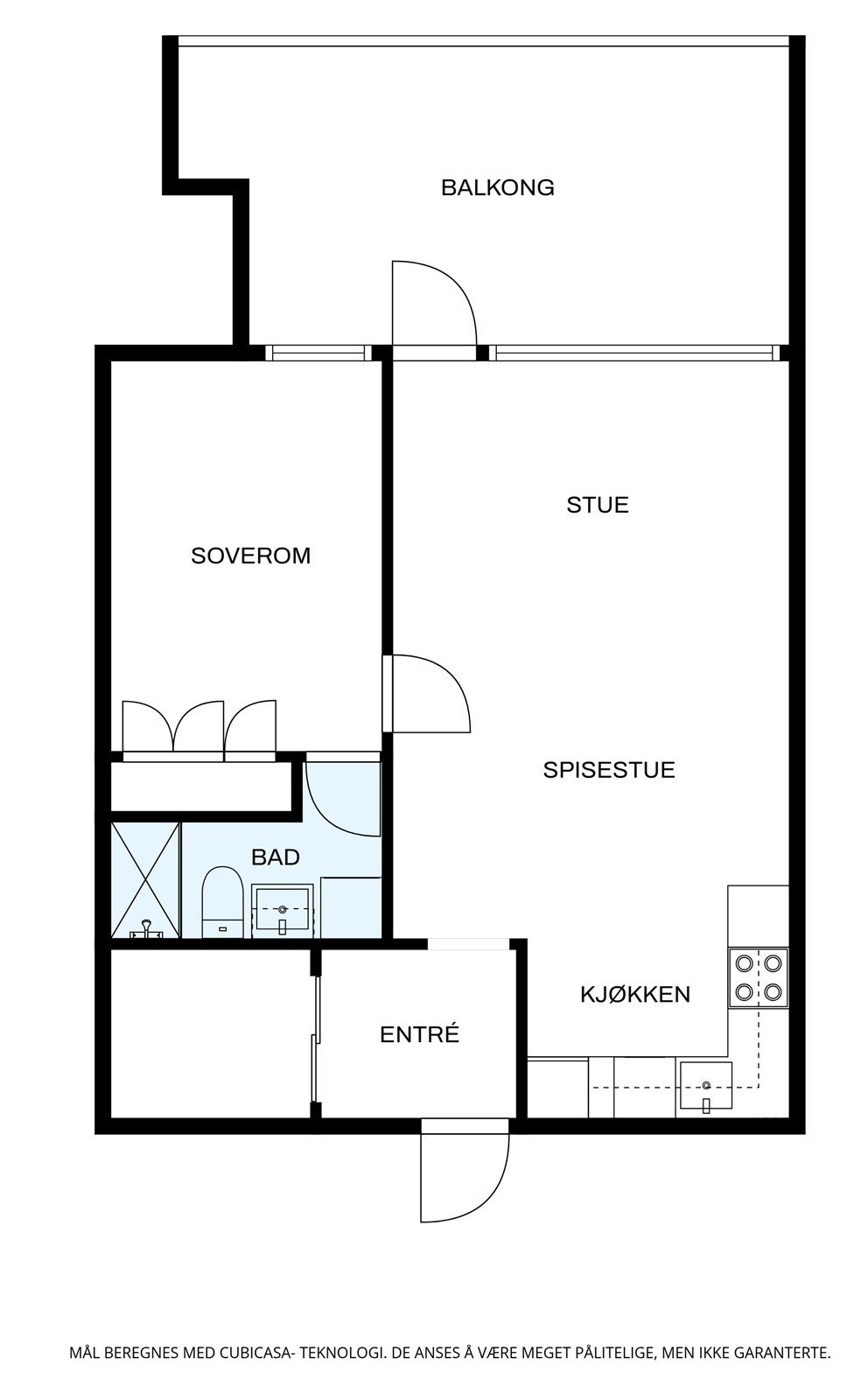 Plantegning - 4. etasje Galleribilde