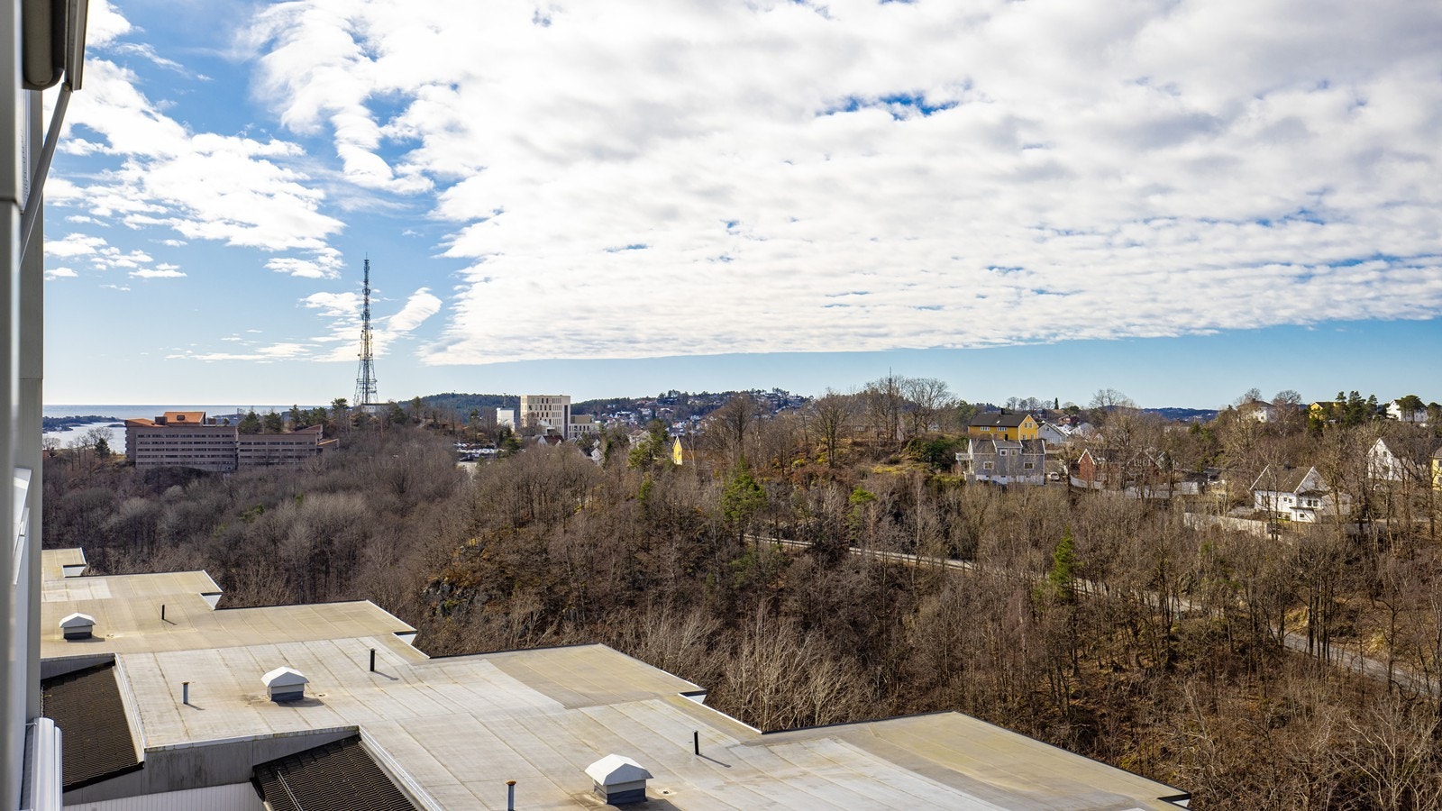 Utiskt mot vest, altså rikelig med kveldssol Galleribilde