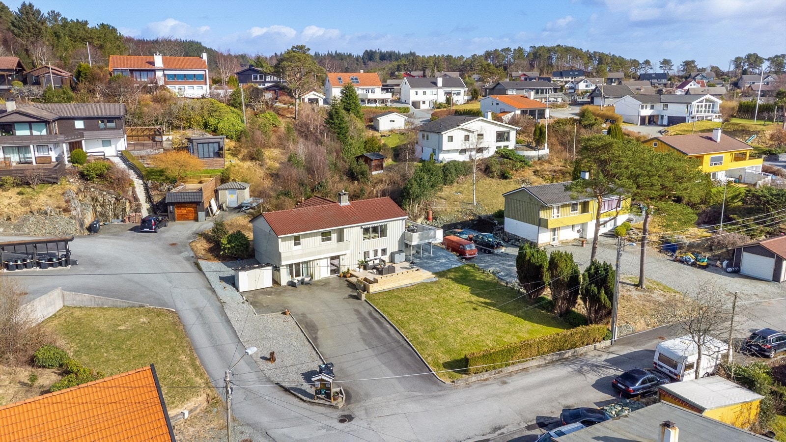 Det er gangavstand til skole og barnehage. Galleribilde