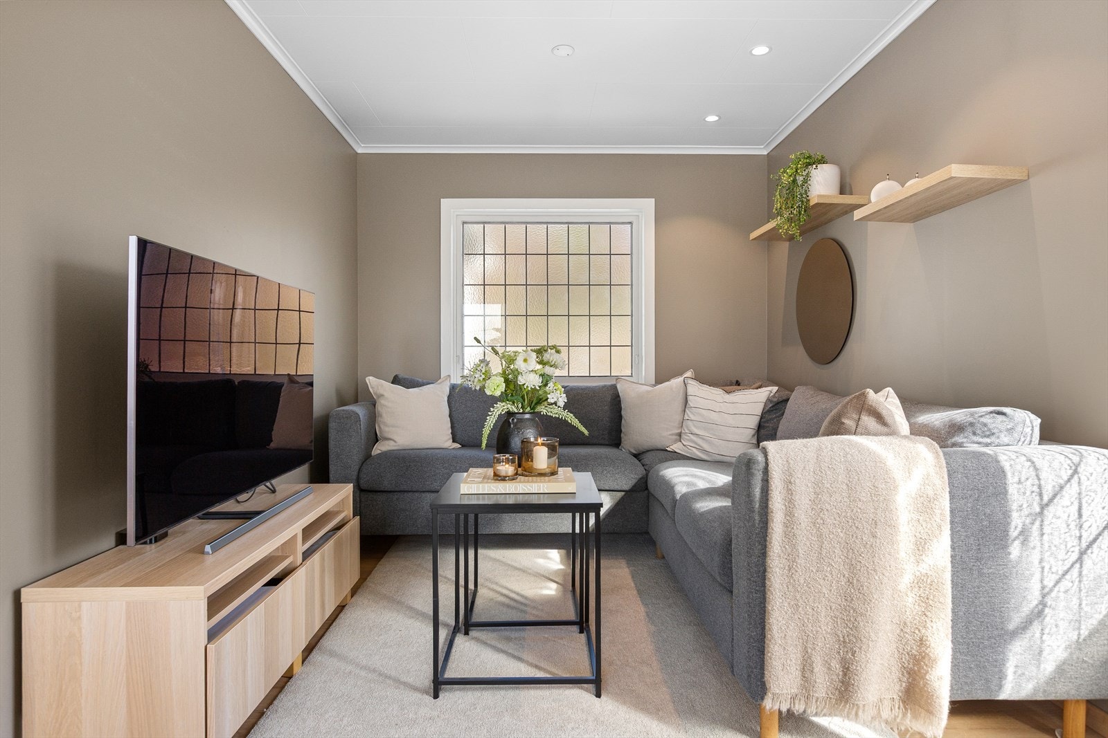 Trivelig tv-stue. Galleribilde