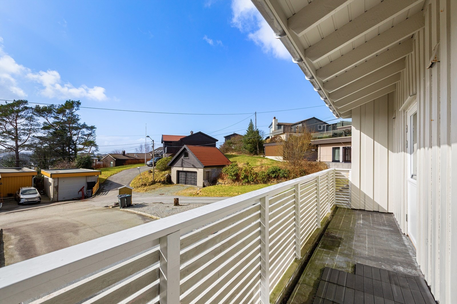 Her kan flott utsikt utover nærområdet nytes! Galleribilde