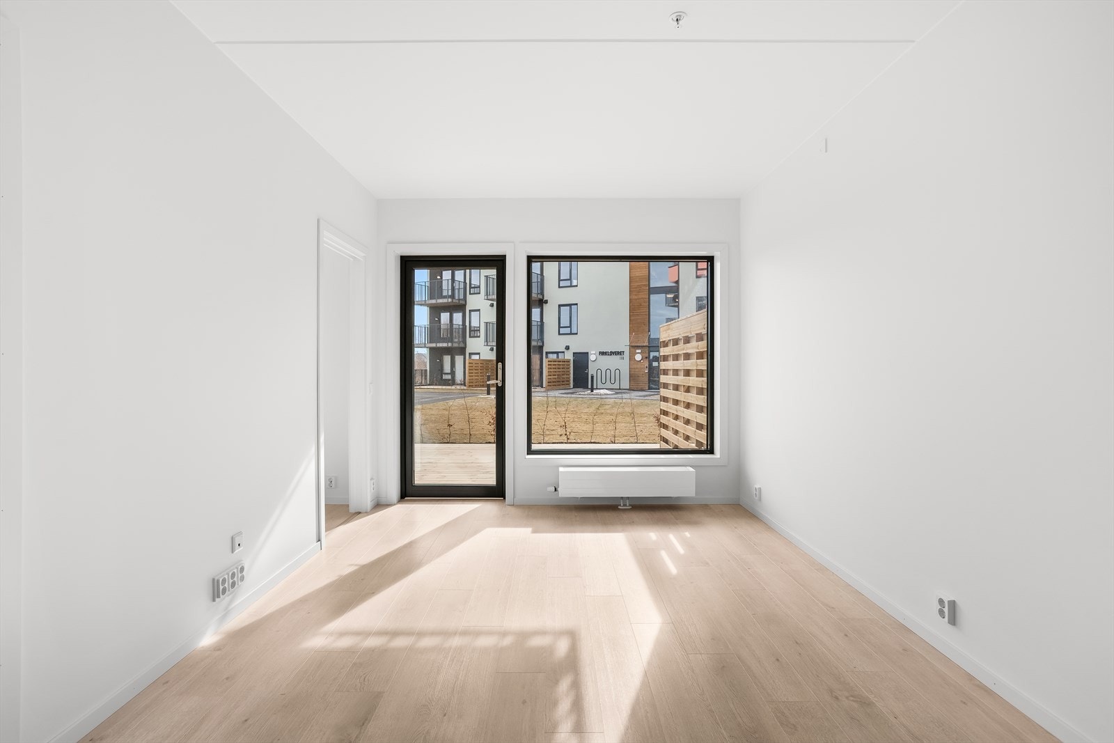 Dette er en nyoppført leilighet hvor en kan flytte rett inn. Foto av Isnitt AS. Galleribilde