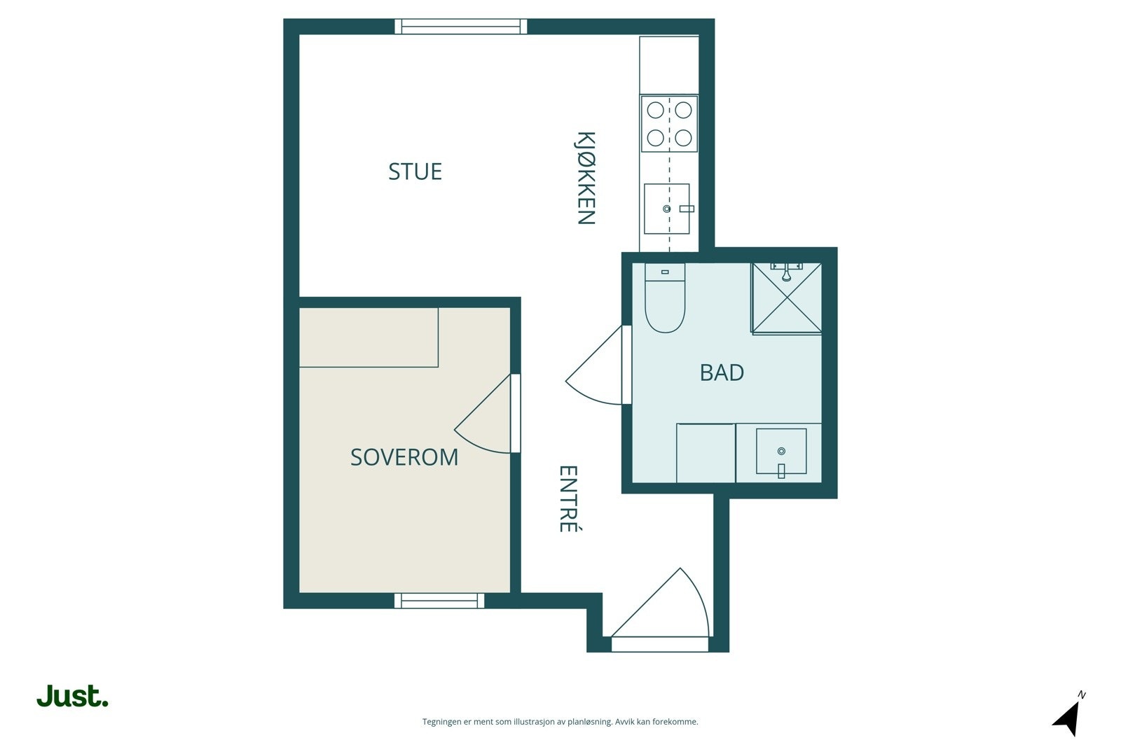 Planskisse. Galleribilde