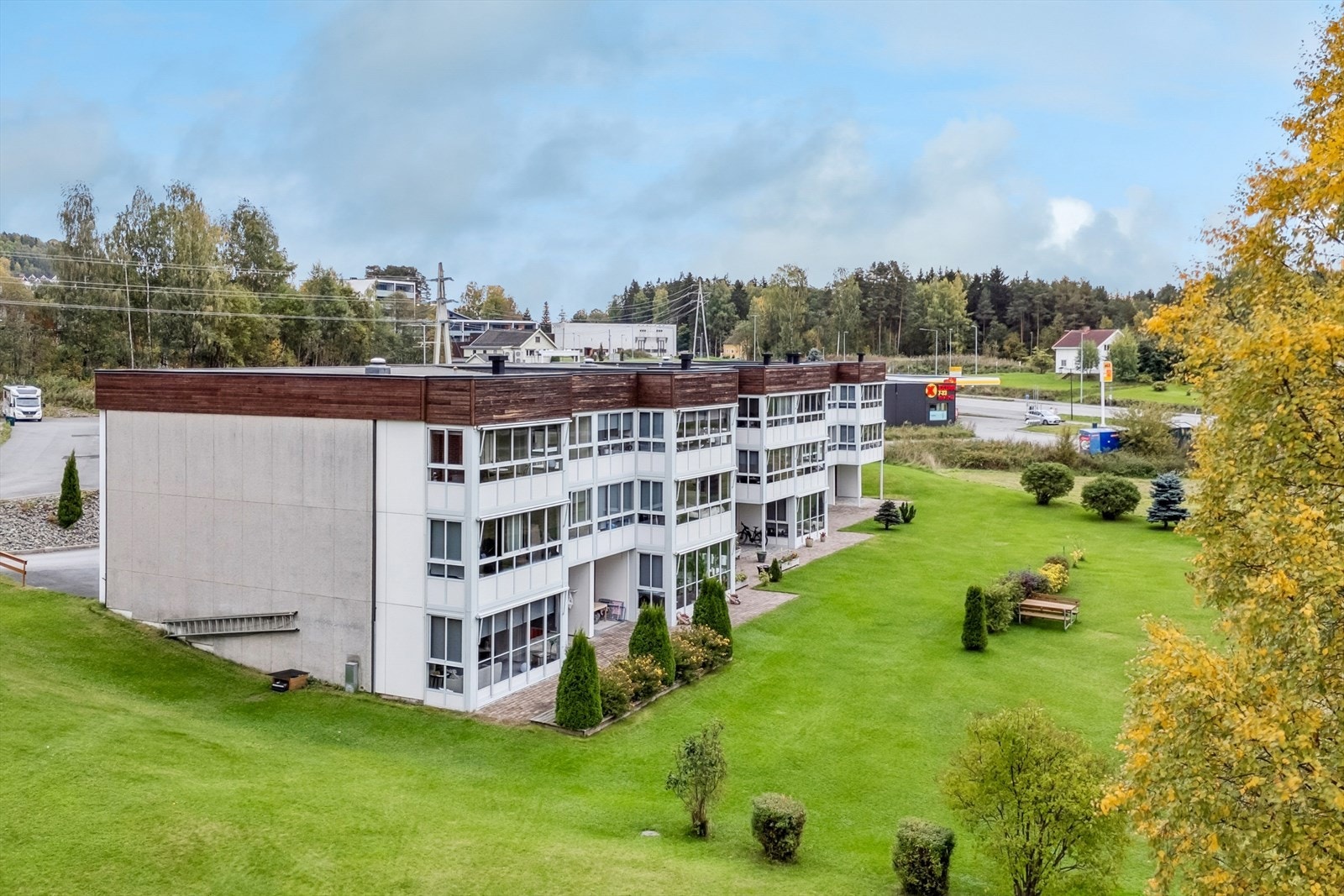 Borettslaget består av tilsammens 59 andelsleiligheter. Galleribilde