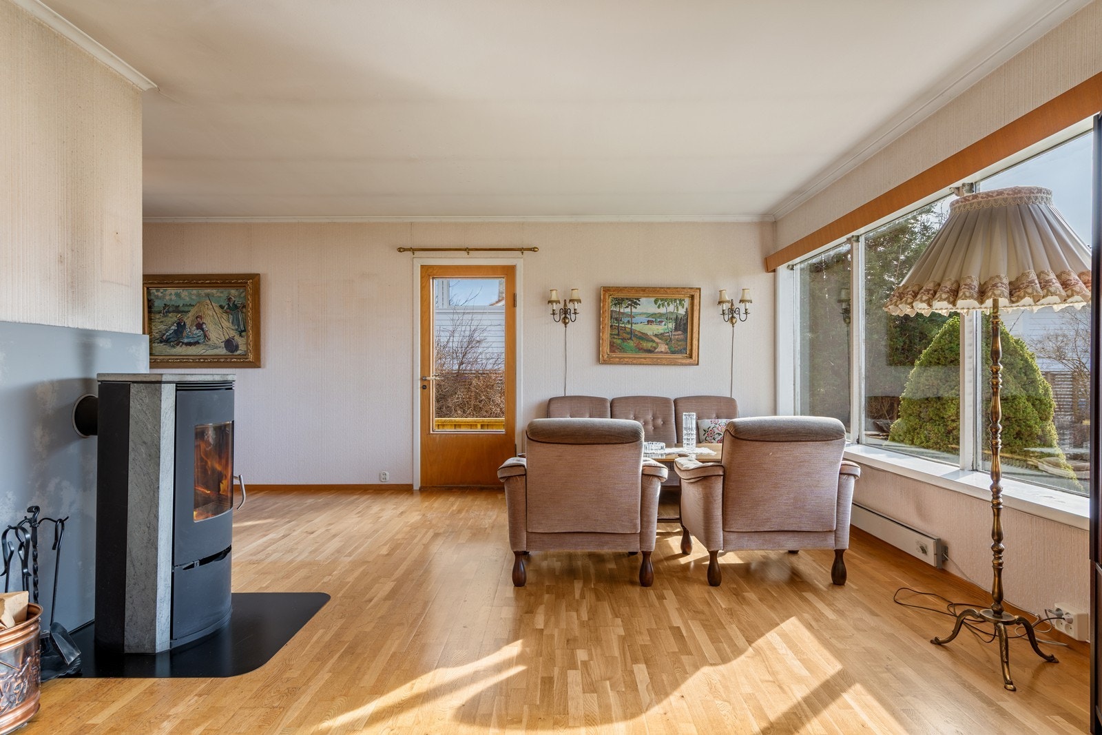 Klebersteinsovn gir god og lun varme Galleribilde