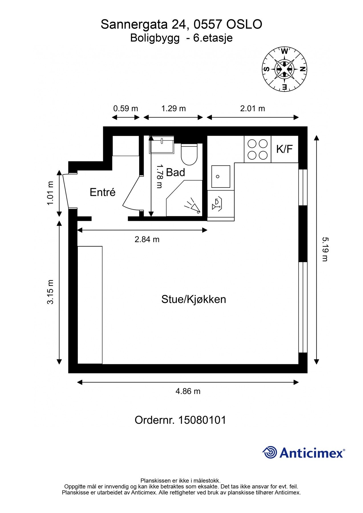 Planløsning. Galleribilde