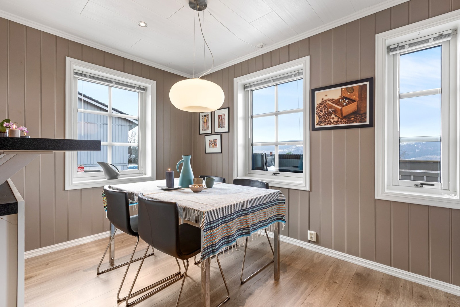 Vannbåren gulvvarme også på kjøkkenet Galleribilde