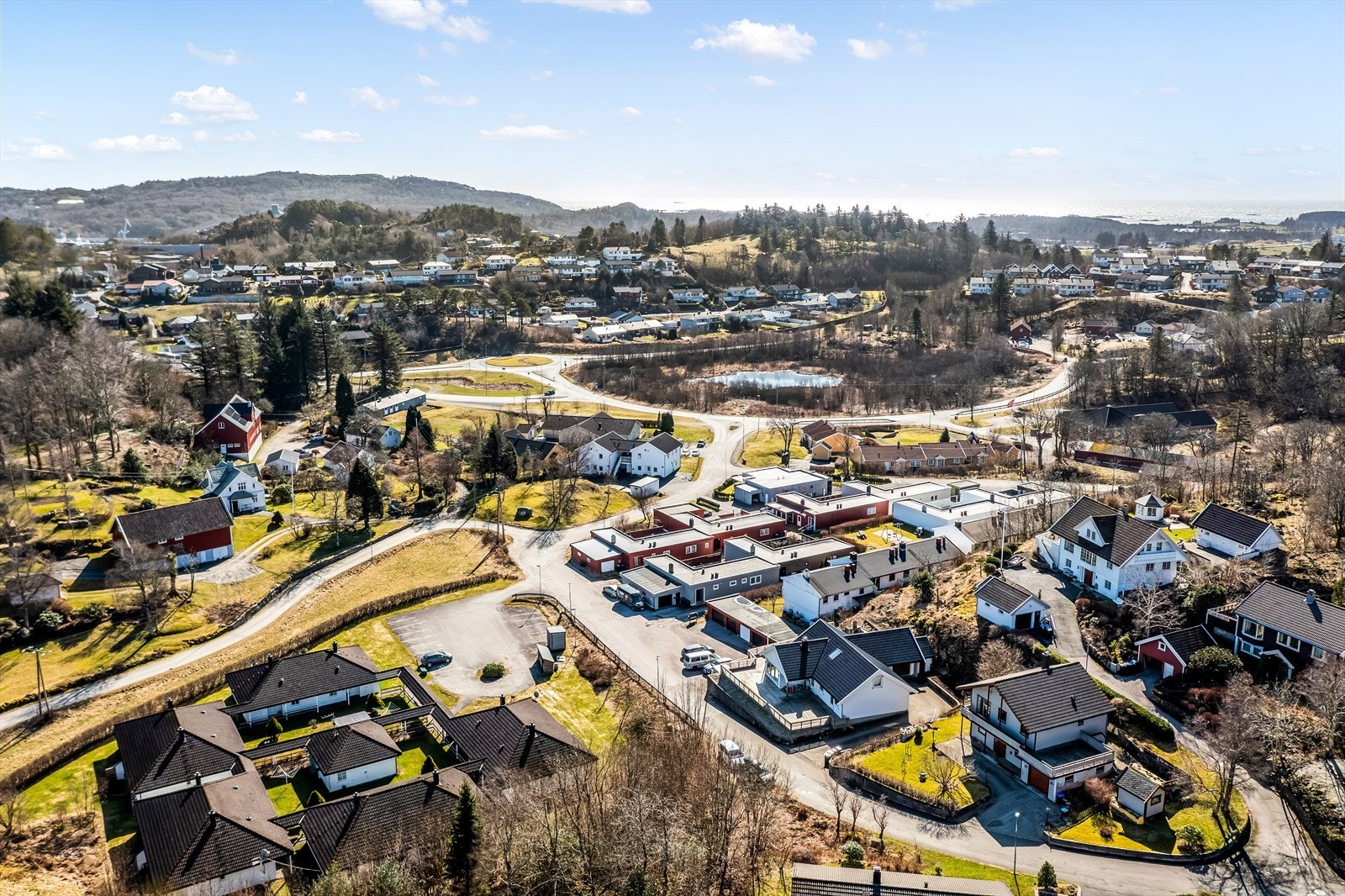 Dronefoto Galleribilde