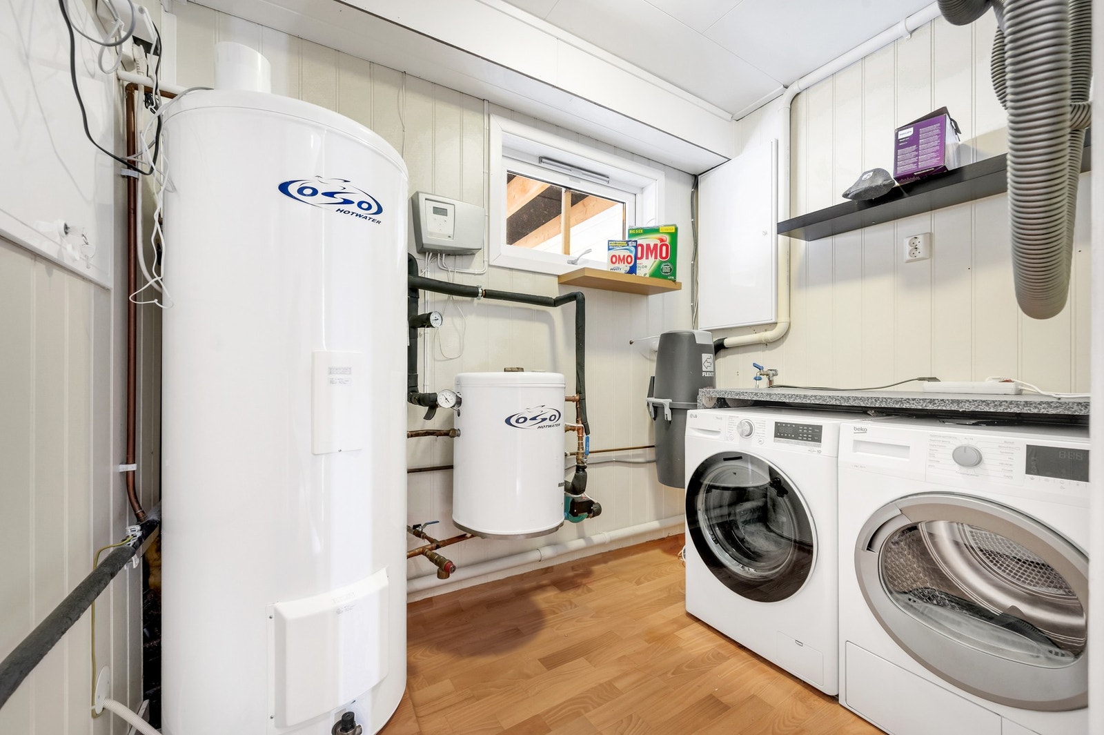 Teknisk rom/vaskerom. Galleribilde