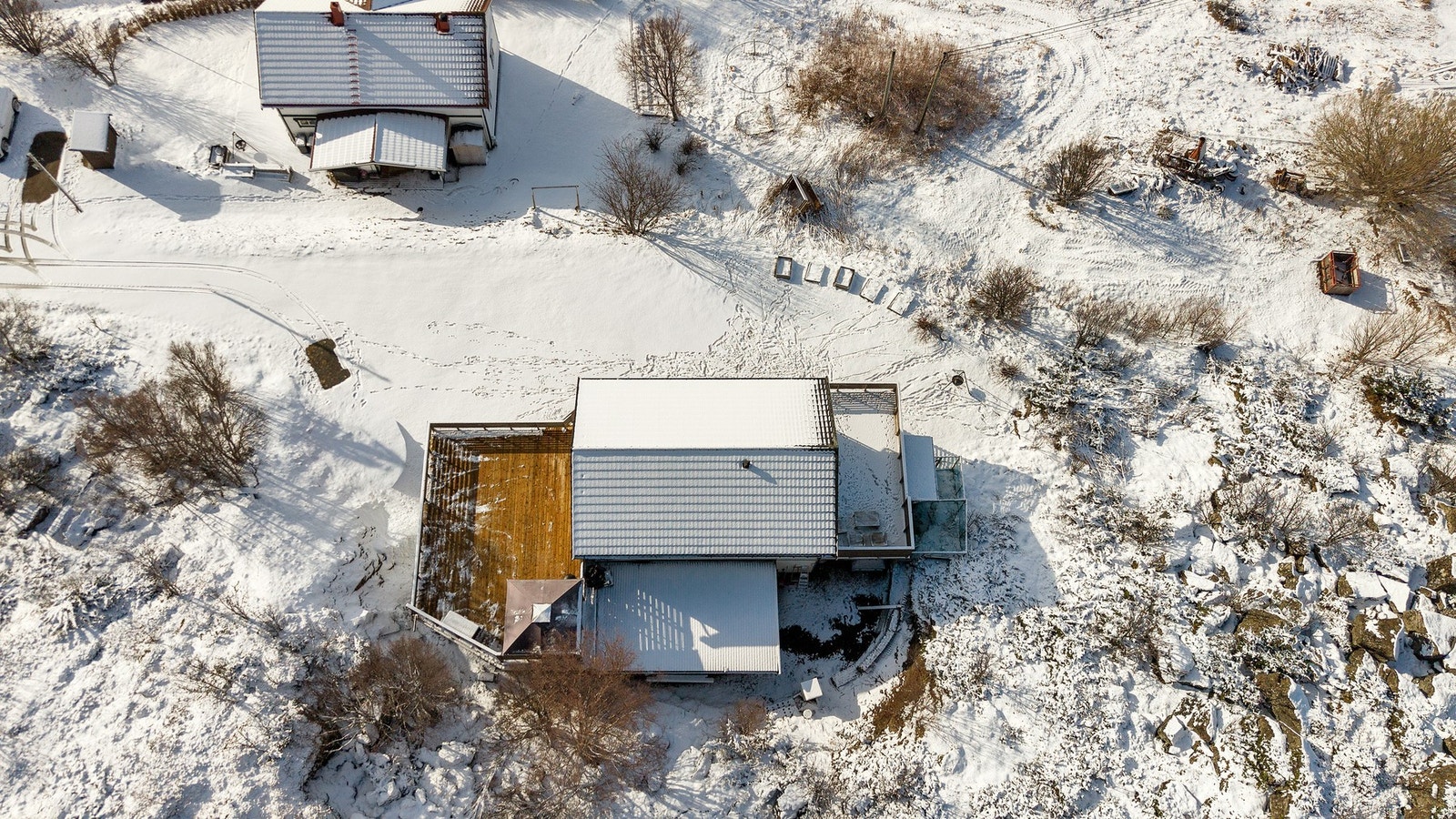 Dronefoto. Galleribilde